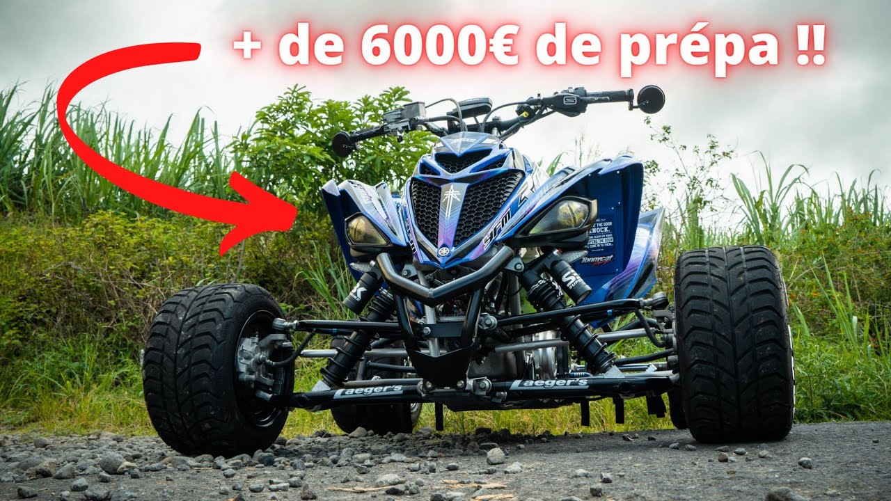 ALPHA 700R ME RAMENE QUAD !! (Ca glissouille bien) - Yamaha 700 Raptor 🔥🔥