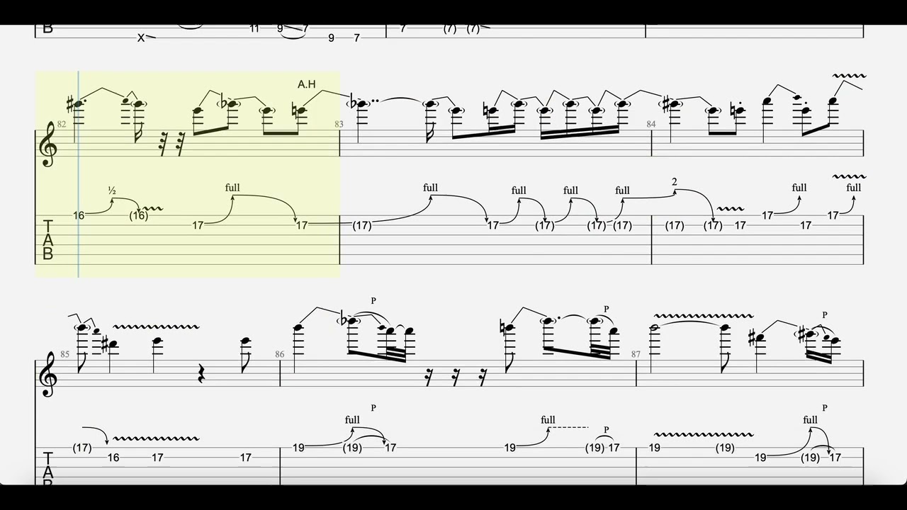 Joe Satriani Cryin' | tab |Backing Track