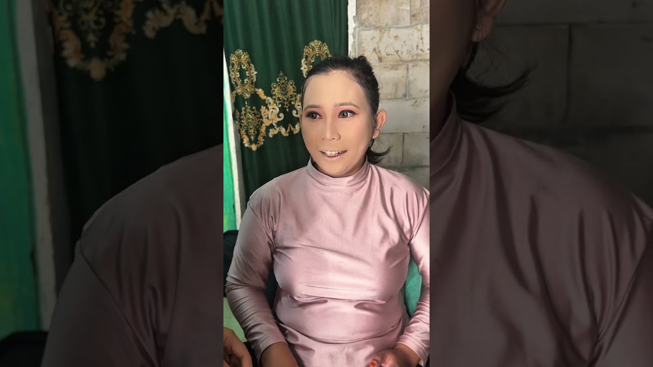 proses makeup  pengantin😍
