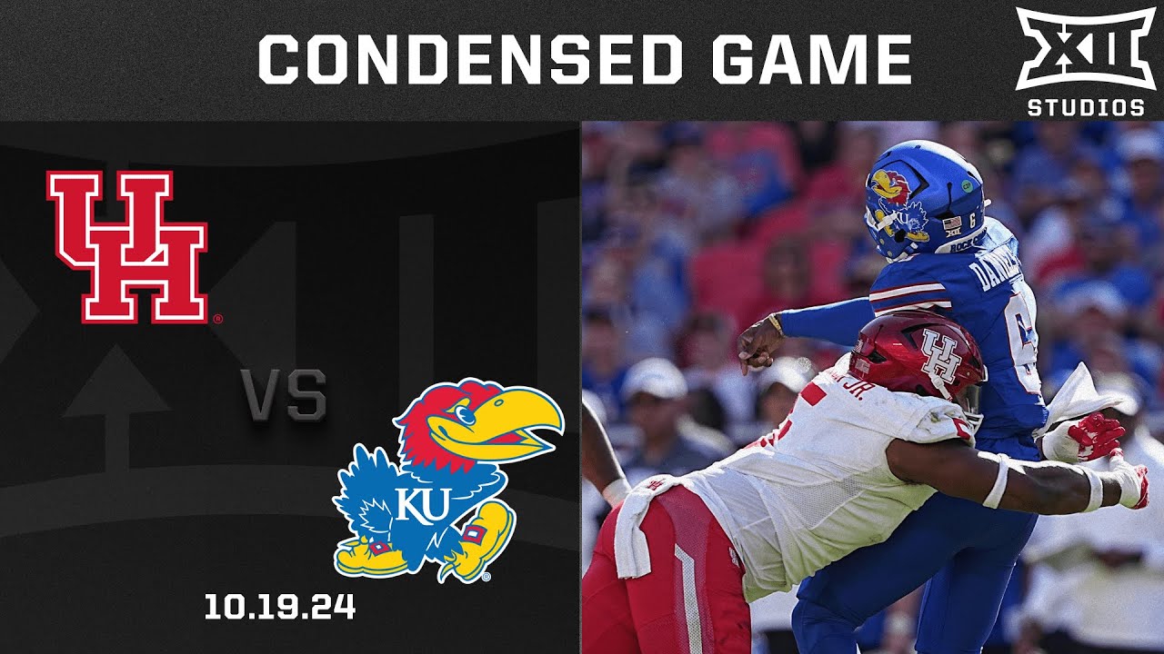 Houston vs. Kansas Condensed Game | 2024 Big 12 Football