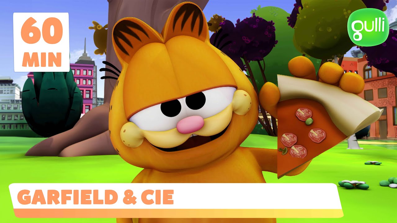 GARFIELD a un seul OBJECTIF : MANGER ! 🤣🍕