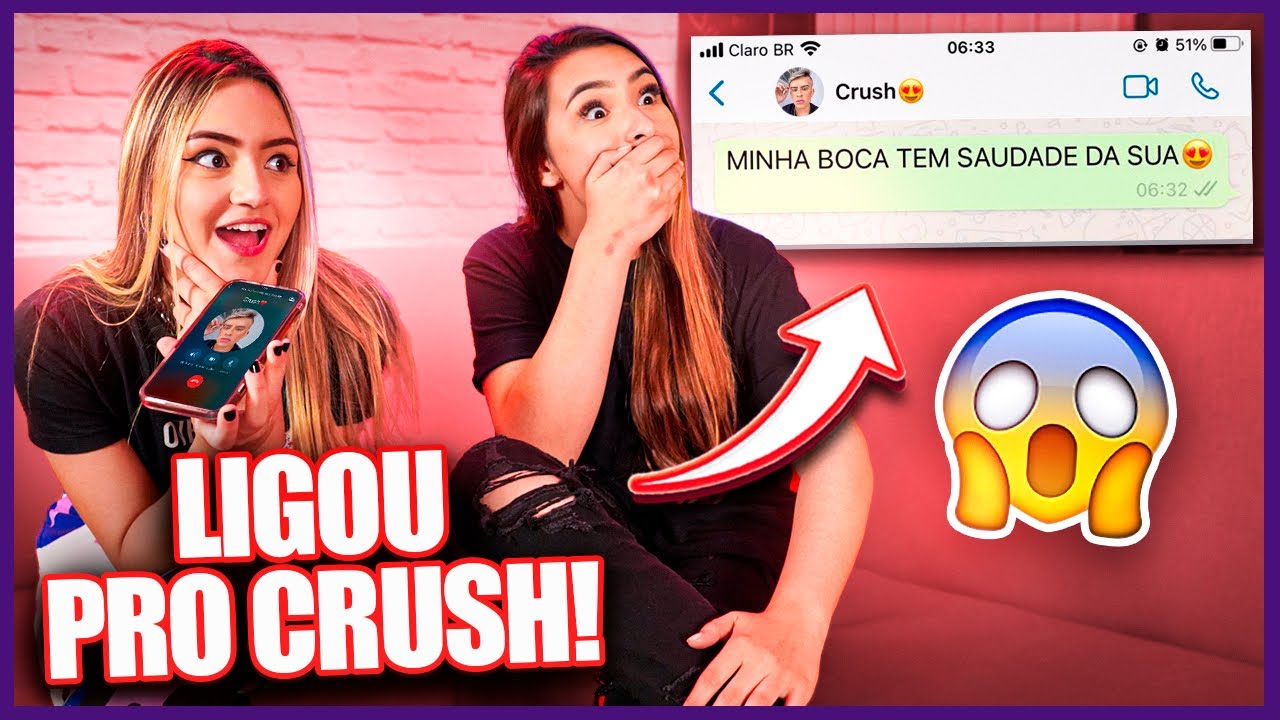 A CAMILLA CHAMOU O CRUSH PRA SAIR!