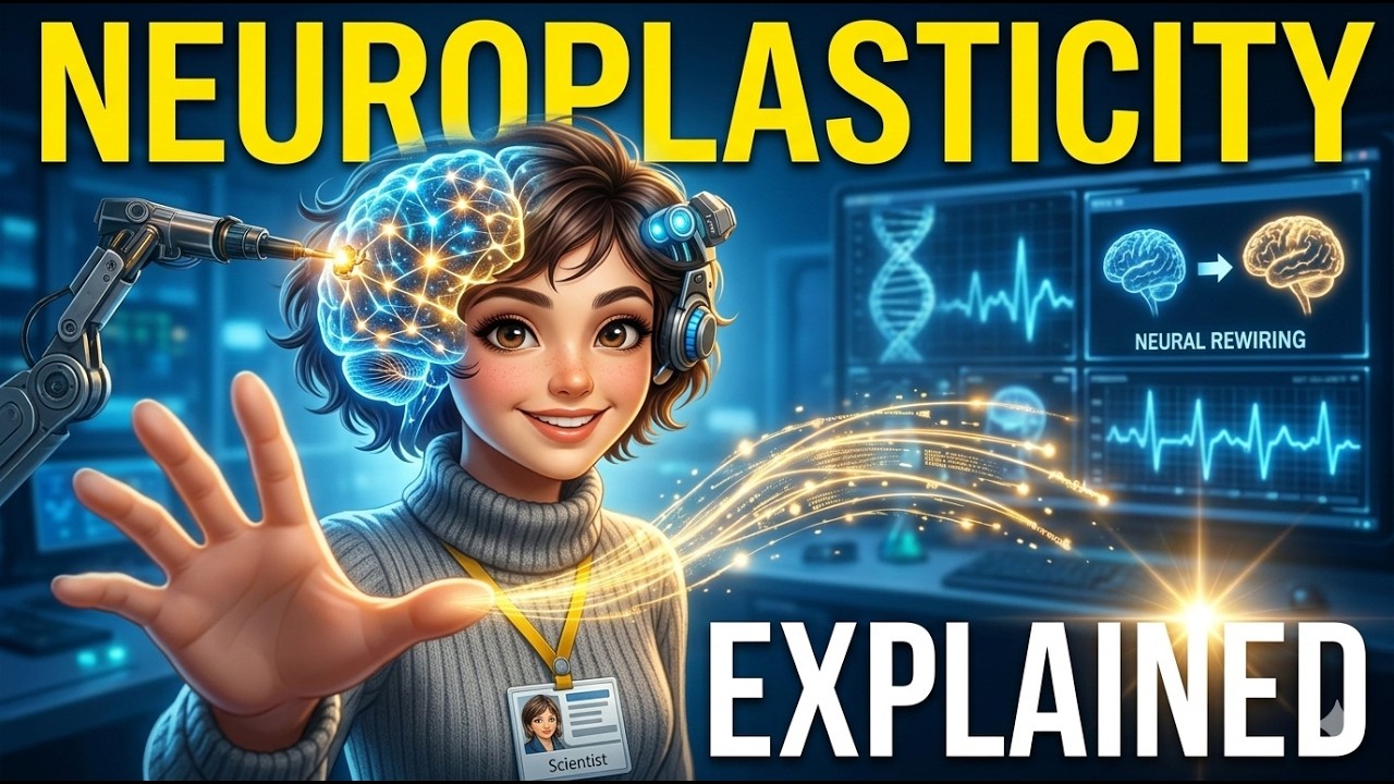 Neuroplasticity Explained Simply | How to Rewire Your Brain 🧠