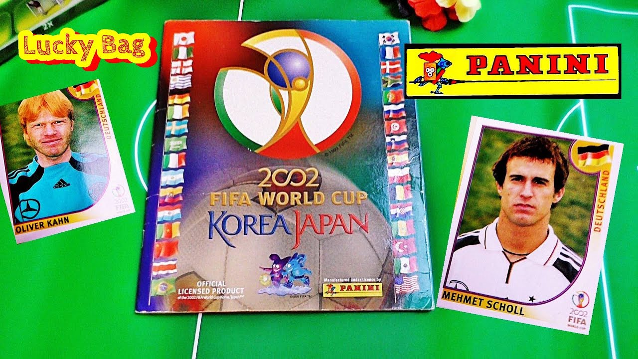 PANINI KOREA JAPAN 2002 FIFA WORLD CUP STICKER ALBUM SOCCER WM Sammelalbum GERMANY Stickeralbum :)