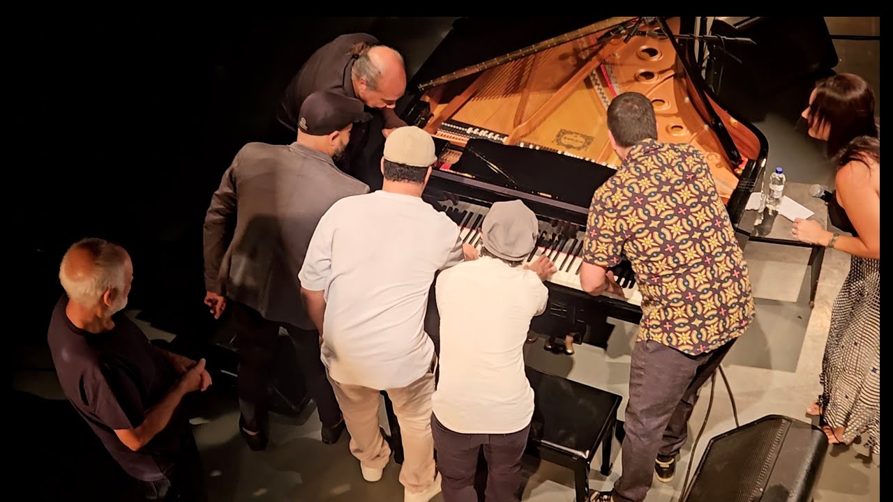 Final do show Um Piano em Cada Canto com a 