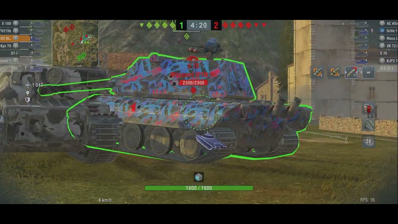 FV215b 183 | 4284dmg | 2 Kills | NON EDITED
