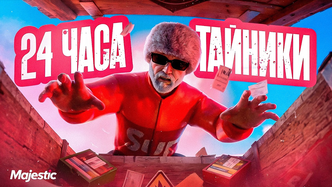 24 ЧАСА ФАРМА ТАЙНИКОВ — ТАКИХ ДЕНЕГ Я НЕ ОЖИДАЛ! Majestic RP / GTA 5 RP