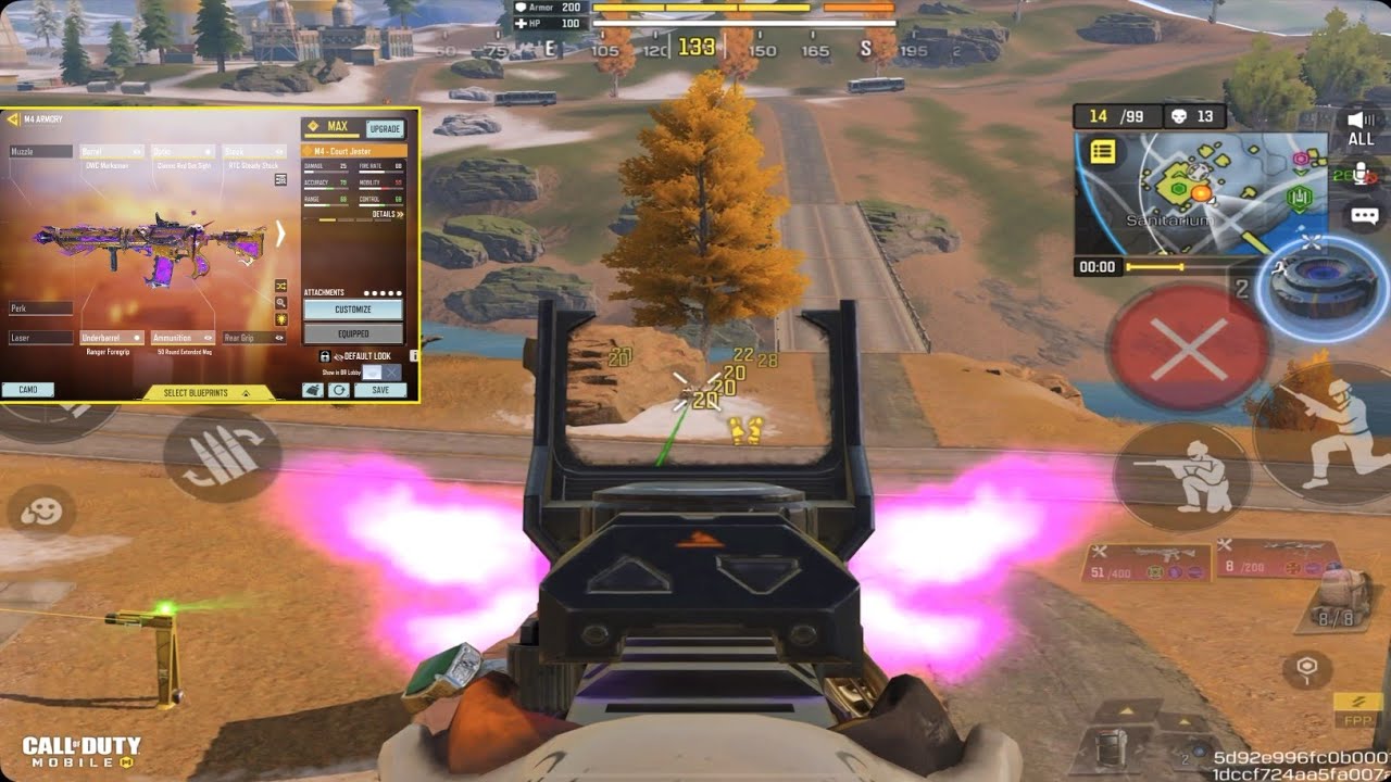 M4 have NO COMPETITION in BATTLE ROYALE | best M4 GUNSMITH in SEASON 1 of CODM BR | SOLO vs SQUADS