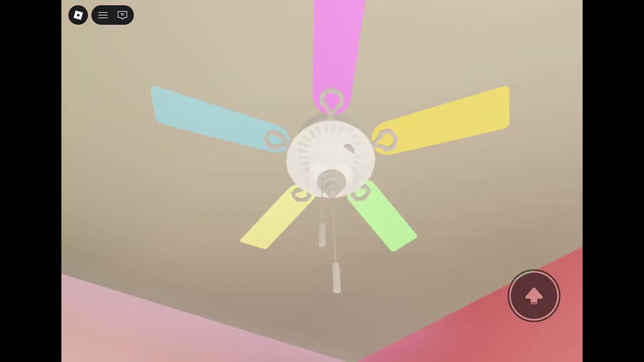 Ceiling Fans At Another Roblox House Running On All Speeds
