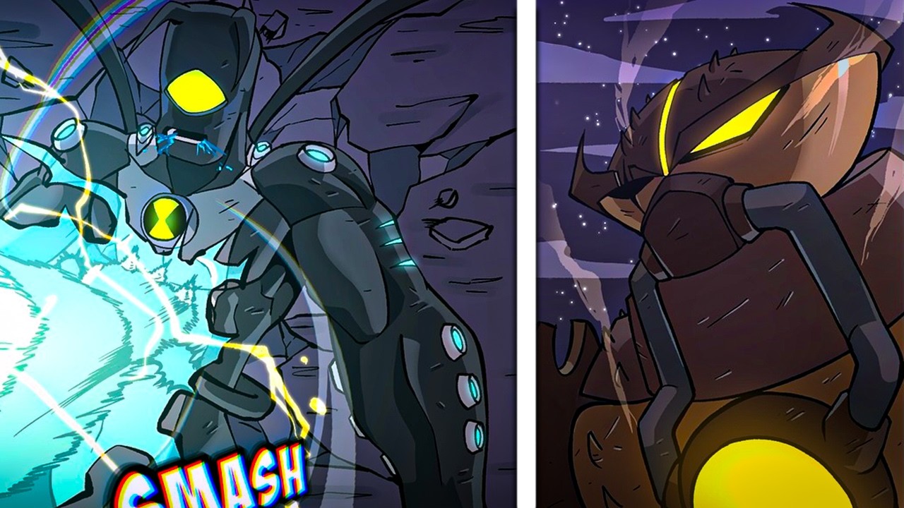 Absolute Ben 10 Ep 5 (Comic Dub) FEEDBACK VS KRAAB!!