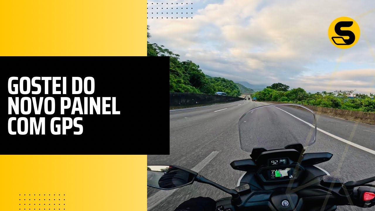 Testei a Nova XMAX 2025 na estrada
