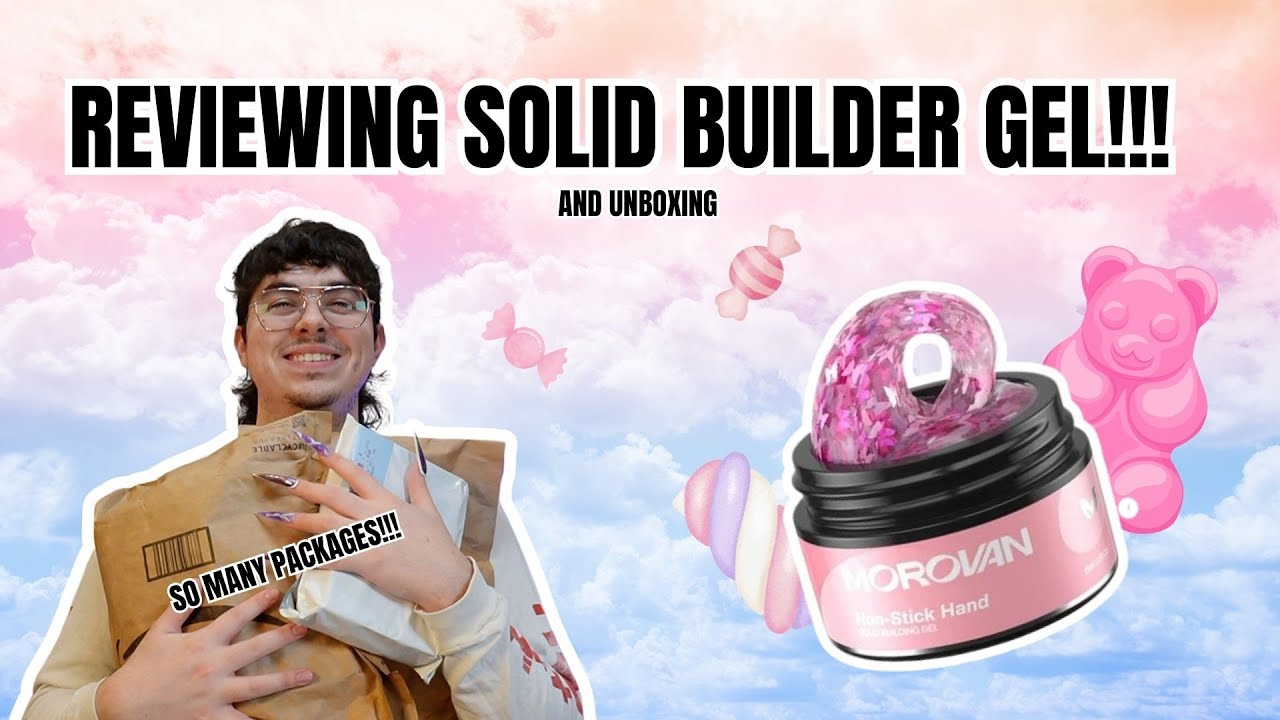 Trying Solid Builder Gel!!! (Review and Unboxing)