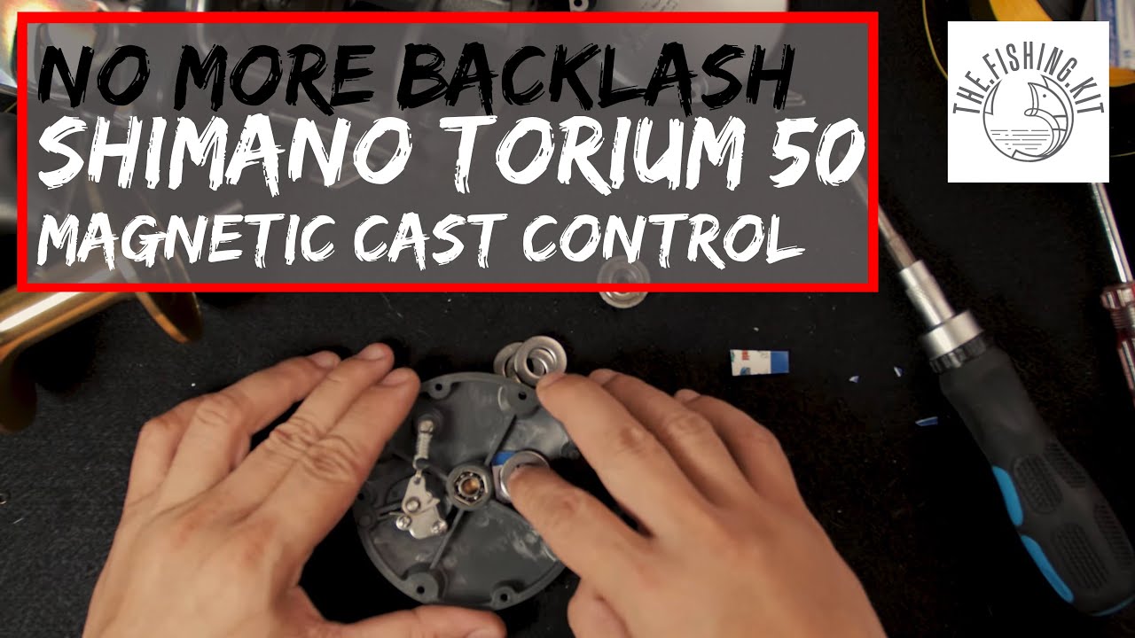 NO BACKLASH CASTING SHIMANO TORIUM 50 | DIY MAGNETIC CAST CONTROL
