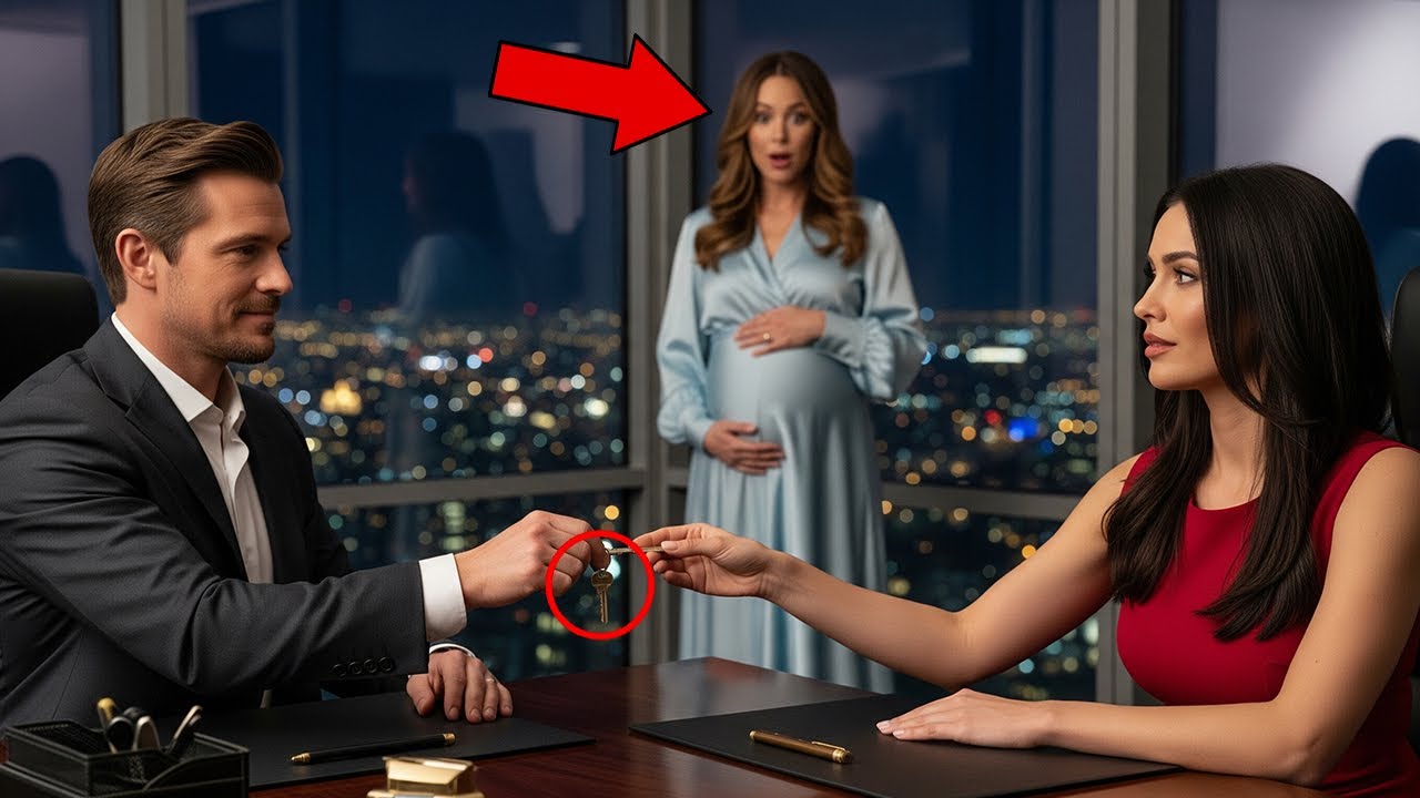 Billionaire Gave the Mistress His Office Key — Not Knowing His Pregnant Wife Owned the Building