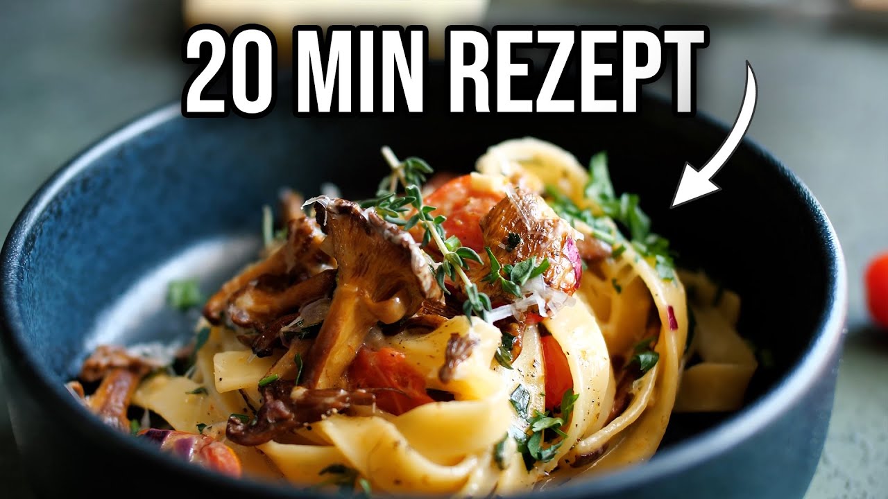 Diese Pfifferlings-Pasta ist der Star der Herbst Rezepte!