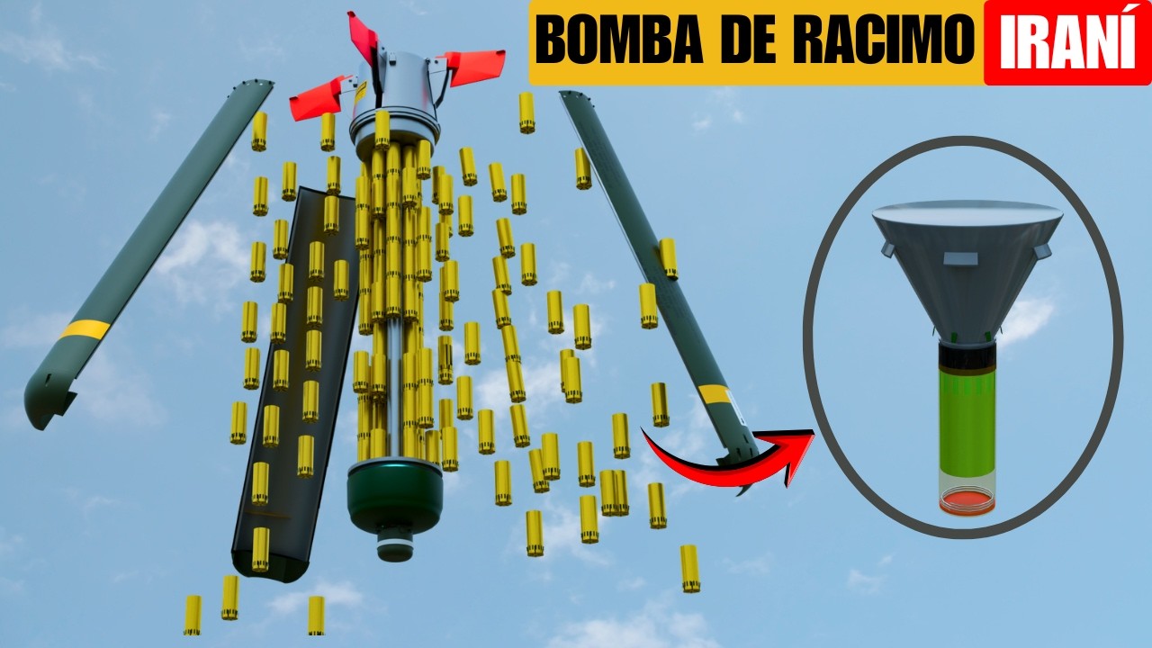 Por Qu&eacute; Las Bombas De Racimo Aterrorizan La Guerra Ir&aacute;n-Israel | C&oacute;mo Funcionan Realmente