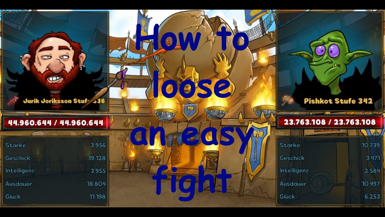 Shakes & Fidget - How to loose an easy fight
