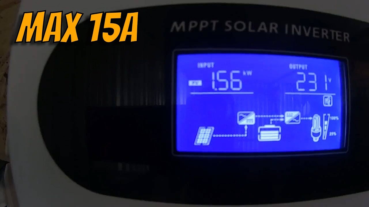 Test obciążenia inwertera w mojej instalacji | Volt Sinus Pro Ultra Plus 7000