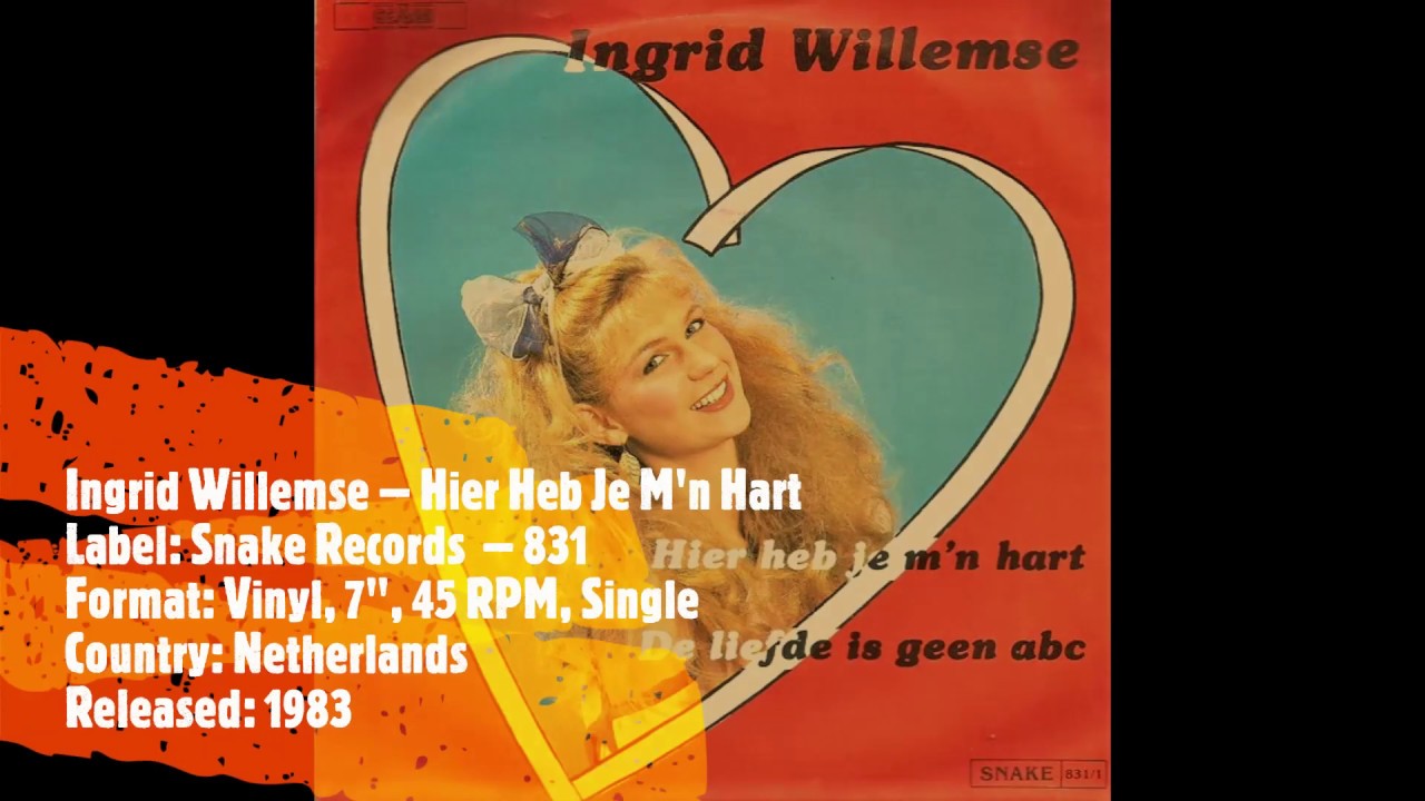 Ingrid Willemse – Hier Heb Je M'n Hart