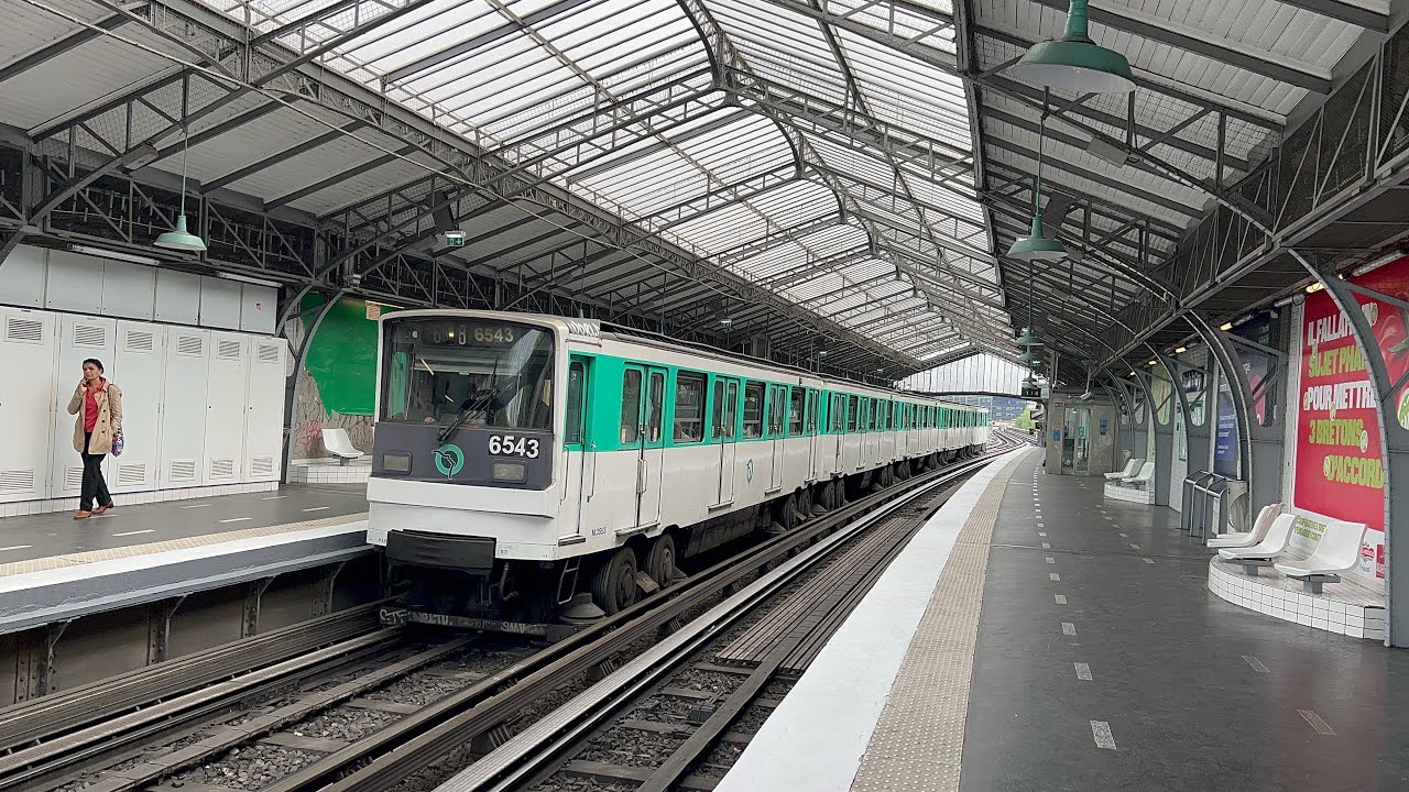 RATP - Spot de métro MP73 & MP89 sur la ligne 6
