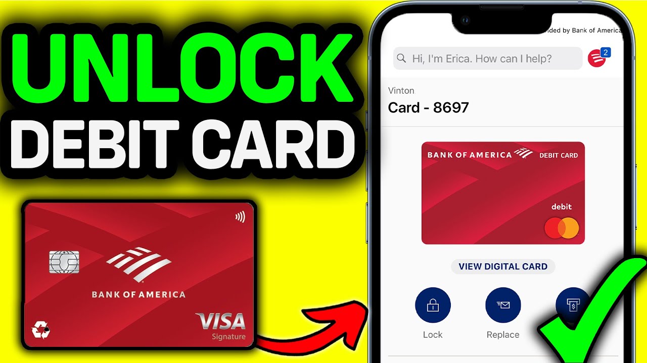 How To Unlock Bank Of America Debit Card From App 2026 - Full Guide