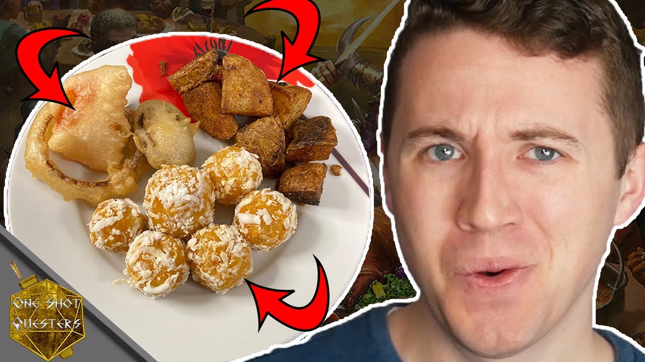 Which Heroes Feast APPETIZER is the Best?? | Dungeons & Dragons Cookbook