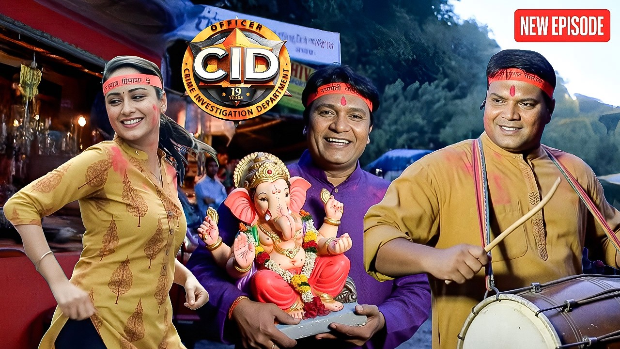 गणेश विसर्जन में Purvi के डांस ने मचाई धूम ! || CID | Latest  Episode ||