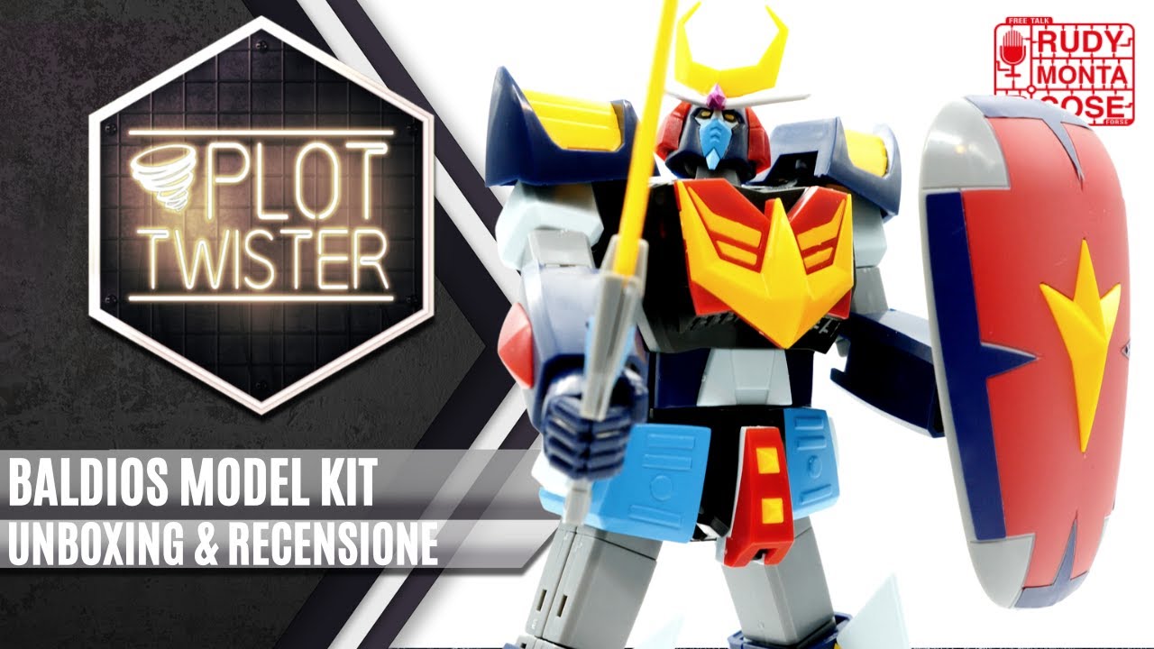 BALDIOS MODEROID GOOD SMILE COMPANY – UNBOXING & RECENSIONE