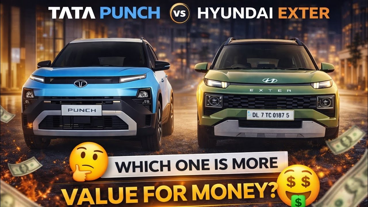 Tata Punch facelift 2026 vs Exter – Paisa Vasool कौन सी SUV है? 🤑