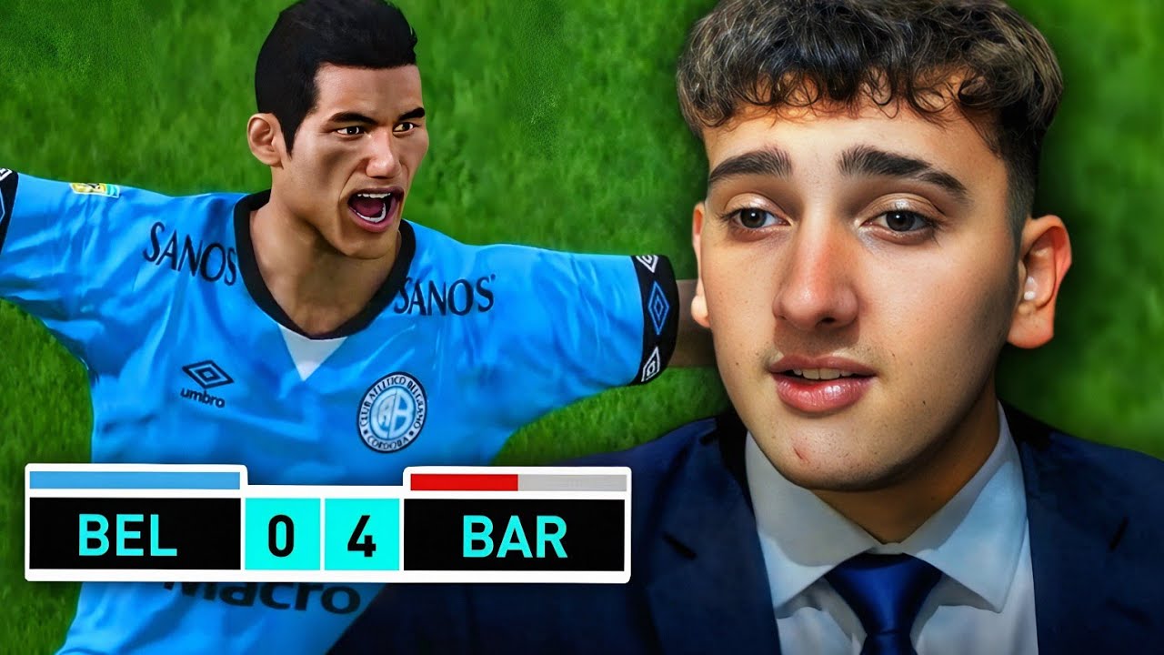 HICE un MODO CARRERA REALISTA en la LIGA ARGENTINA
