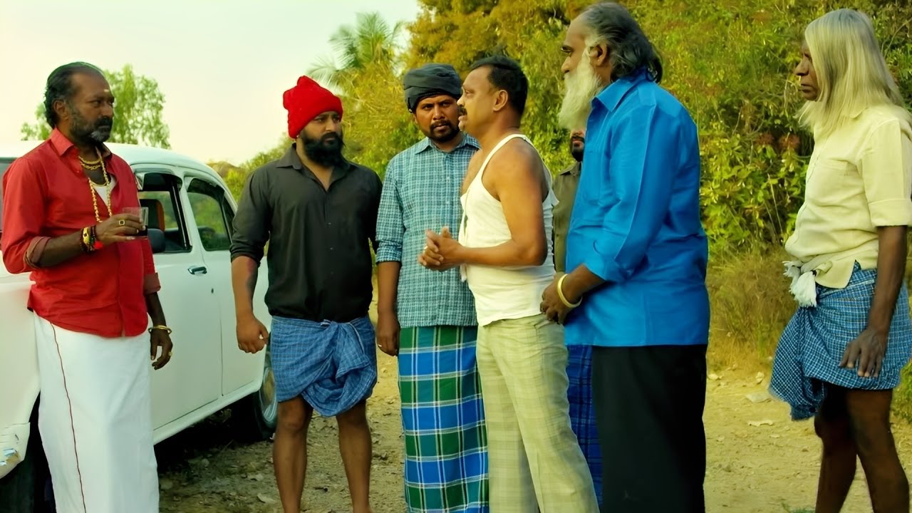 देखिए कैसे रोड बनाने का कॉन्ट्रैक्ट गुंडे दादागिरी से छीन लेते हैं  - साउथ मूवी फुल थ्रिलर सीन