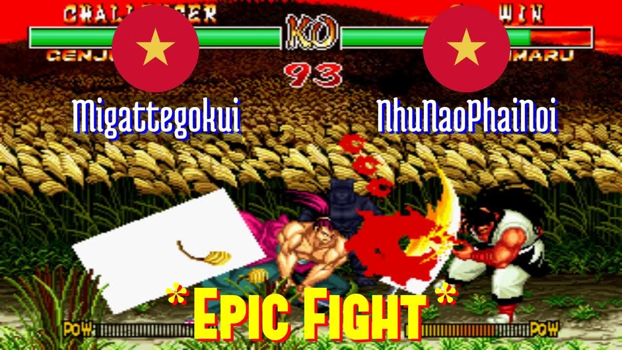 FT5 @samsho2: Migattegokui (VN) vs NhuNaoPhaiNoi (VN) [Samurai Shodown II Fightcade] Feb 22