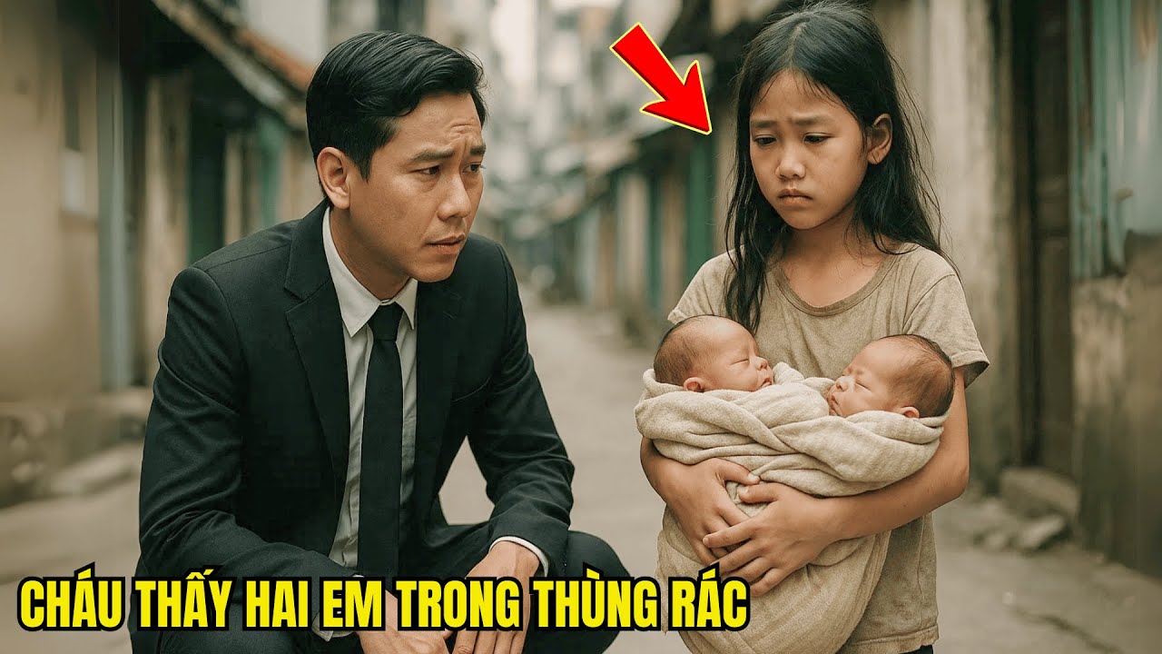 Tỷ Phú Sững Sờ Gặp Bé Gái Lang Thang Chăm Hai Trẻ Sơ Sinh, Bí Mật Động Trời Phía Sau!