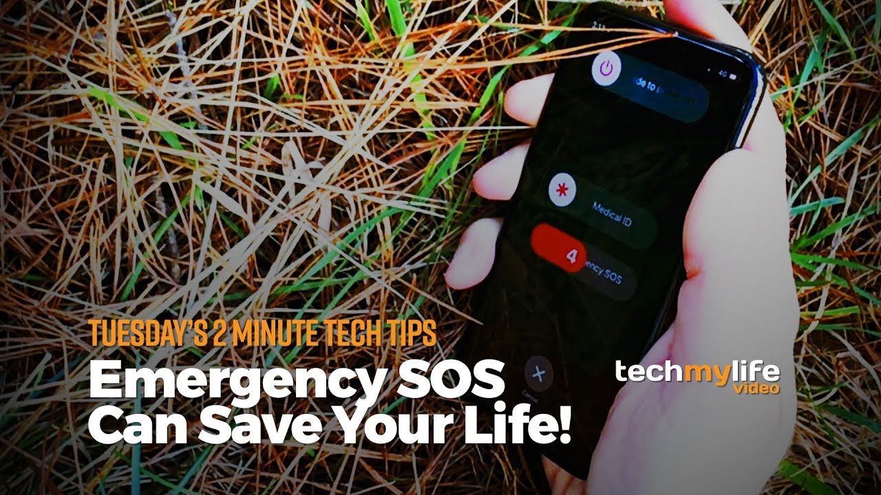 Emergency SOS Can Save Your Life! - Tuesday 2 Minute Tech Tips