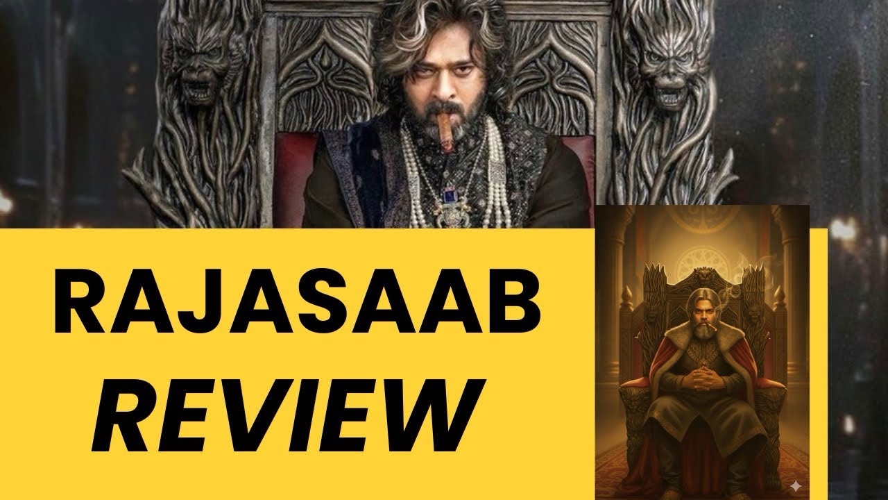RajaSaab Movie review ft.Prabhas