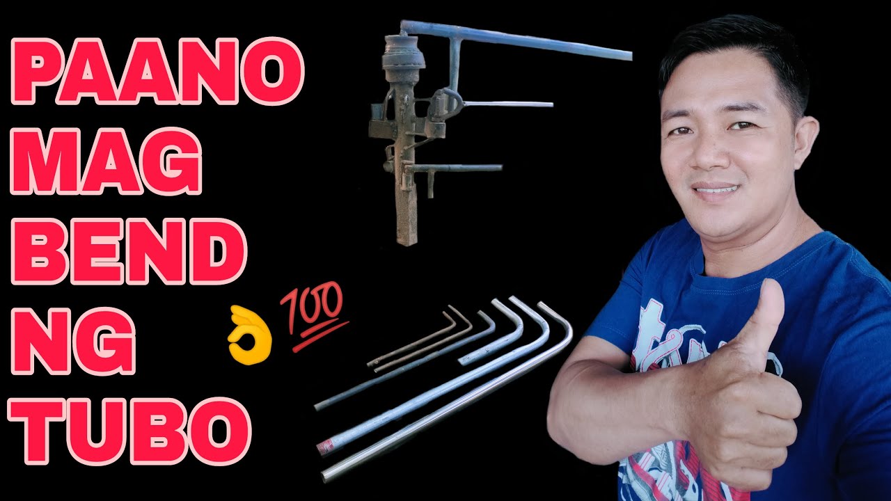 PAANO ANG TAMANG PAG BEND NG TUBO | HOW TO BEND PIPE OR TUBE | TUTORIAL Life of Bert