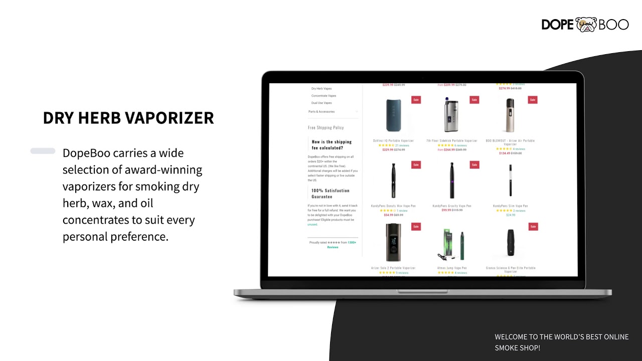 DopeBoo.com - Online Head Shop for the modern consumer