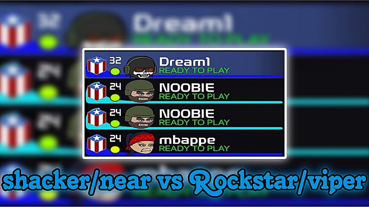 Mini Militia:Shacker/Near vs Rockstar/viper(must watch 🔥🔥)