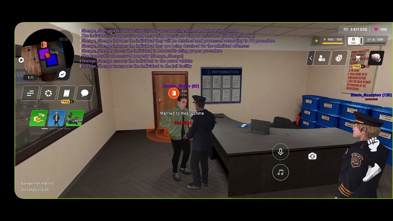 First self report at Deputy Shenge 