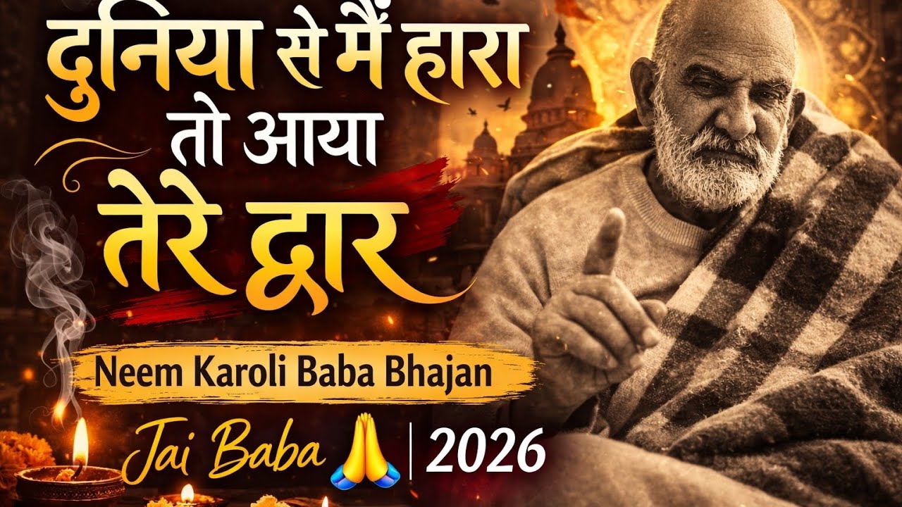 दुनिया से मैं हारा तो आया तेरे द्वार | Neem Karoli Baba Bhajan 2026 | Very Emotional Baba Bhajan