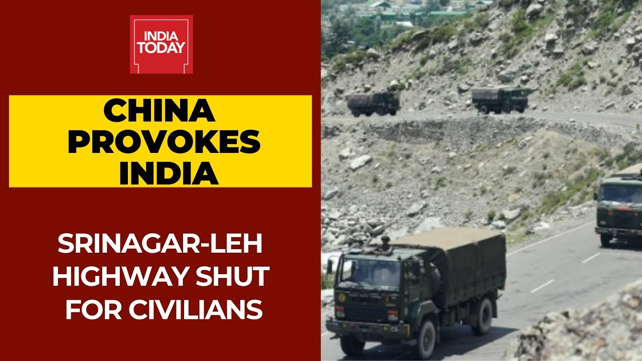 India-China LAC Standoff: Srinagar-Leh Highway Closed For Civilians After Chinese Provocation At LAC