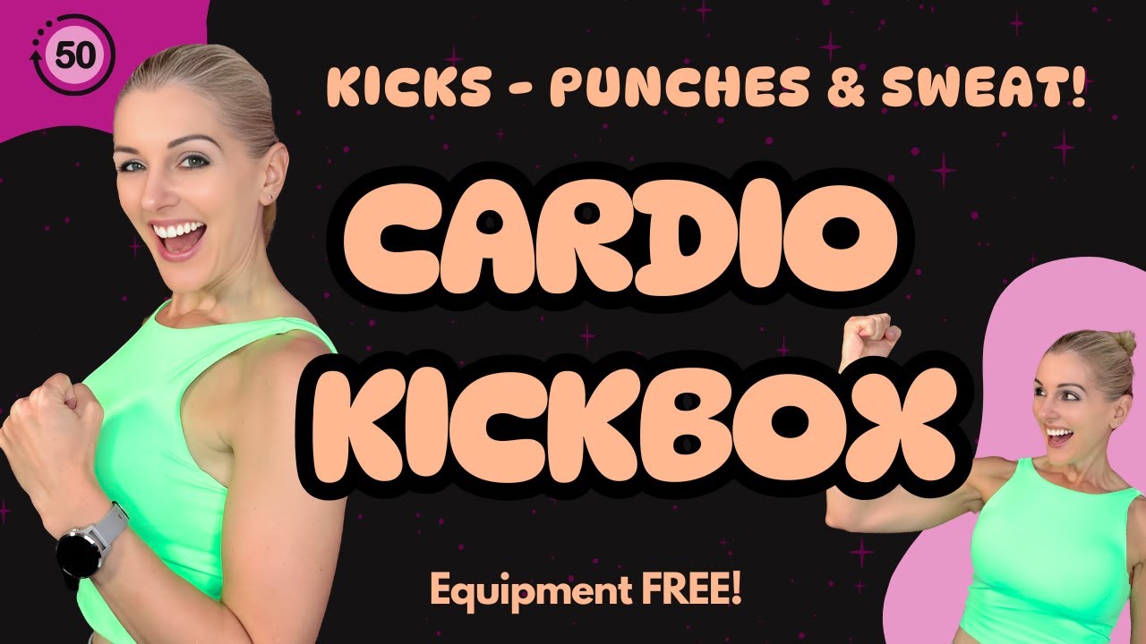 50-Minute Cardio Kickboxing Burn!