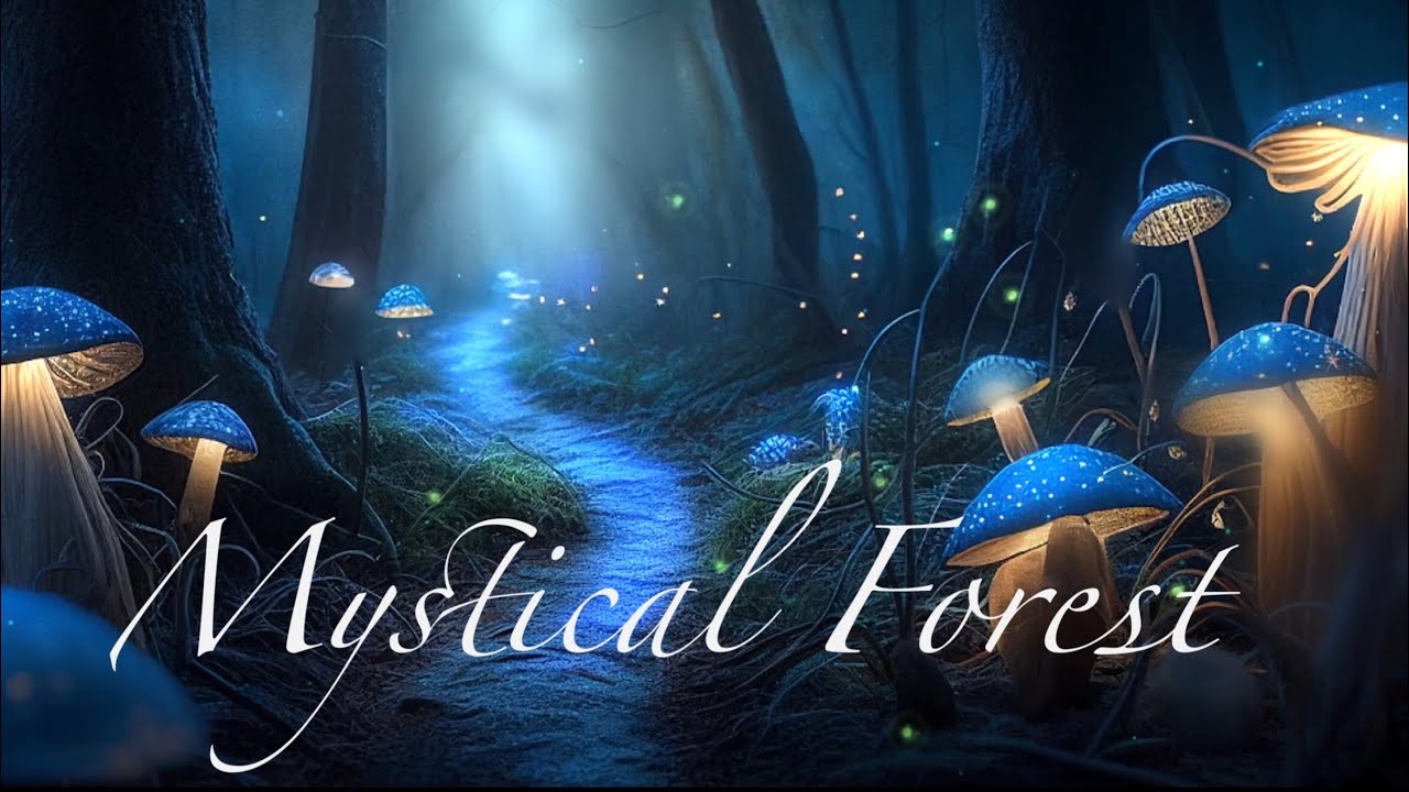 MYSTICAL FOREST,soundscape, ambient relaxation music, meditation, spa, sleep music, calming,ethereal