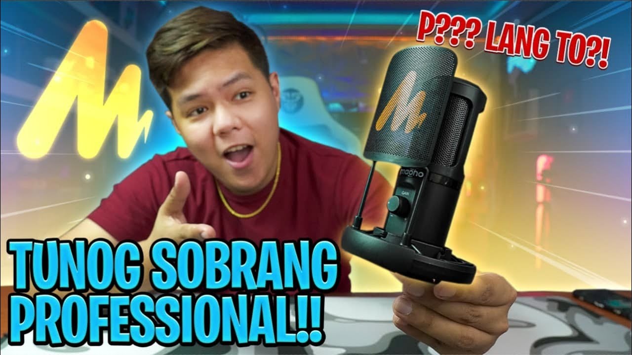 BUDGET STUDIO QUALITY USB MICROPHONE + MIC GIVEAWAY | MAONO PM461S REVIEW
