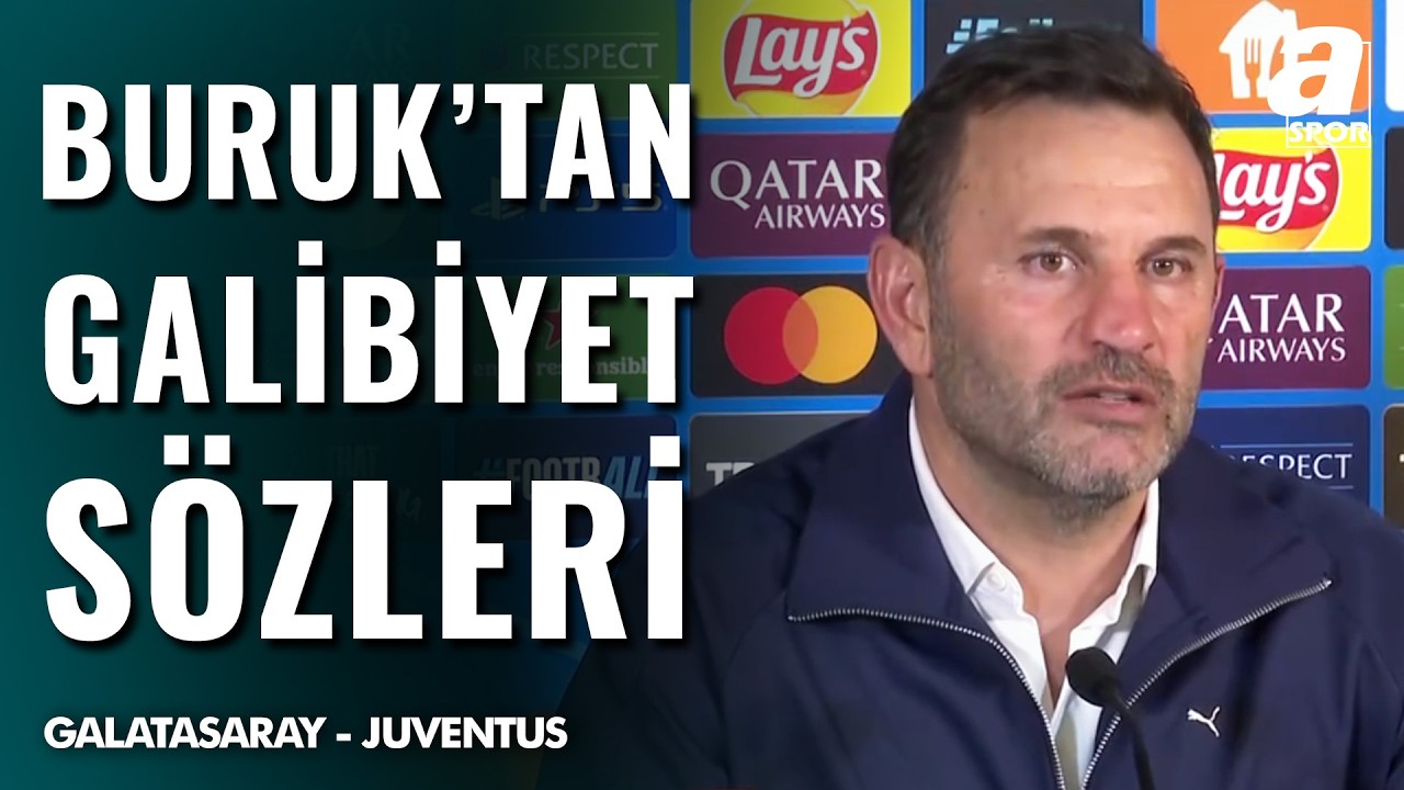 Galatasaray'ın Tarihi Zaferinden Sonra Okan Buruk'tan Galibiyet Sözleri!