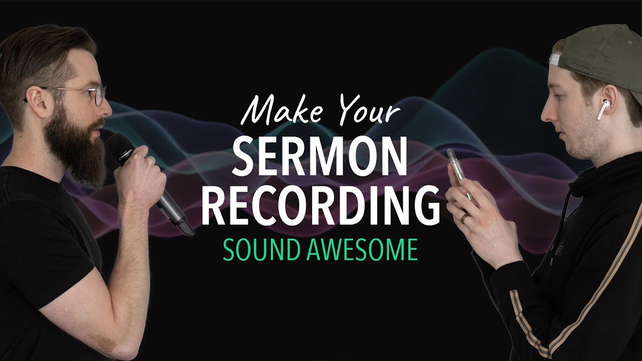 Auphonic Review - Make Your Sermon Recording Sound Awesome