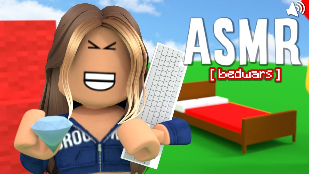 ROBLOX Bedwars but it's KEYBORD ASMR! *very clicky*