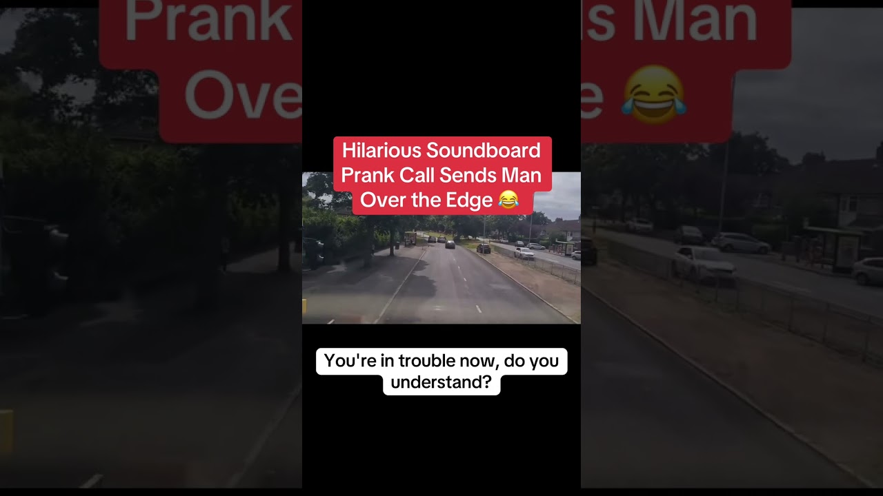 Hilarious Soundboard Prank Call Sends Man Over the Edge😂 
