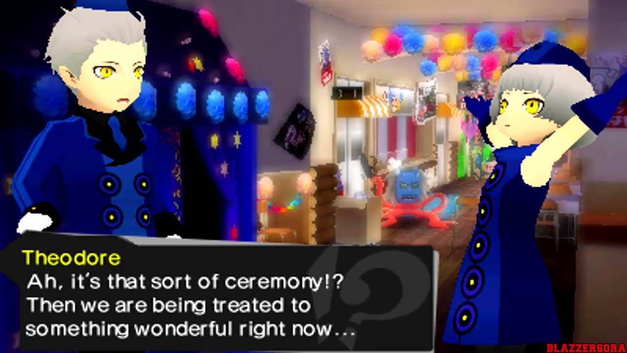 Persona Q: Shadow of the Labyrinth 3DS - [Persona 3] Beginning / Opening Cutscene