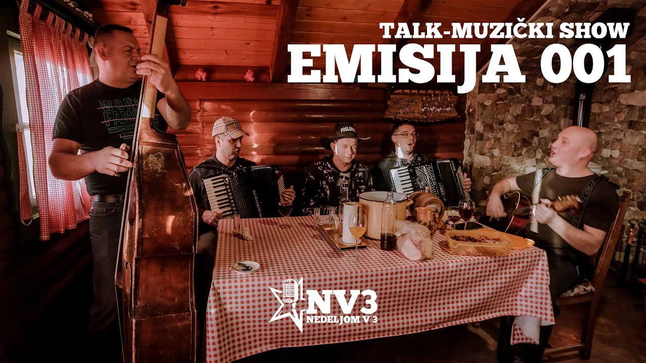Nedeljom v 3 || Emisija 001 || 19.01.2020.